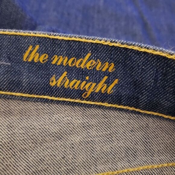7FAM Modern Straight Leg Jeans Sz 31 - Picture 8 of 11